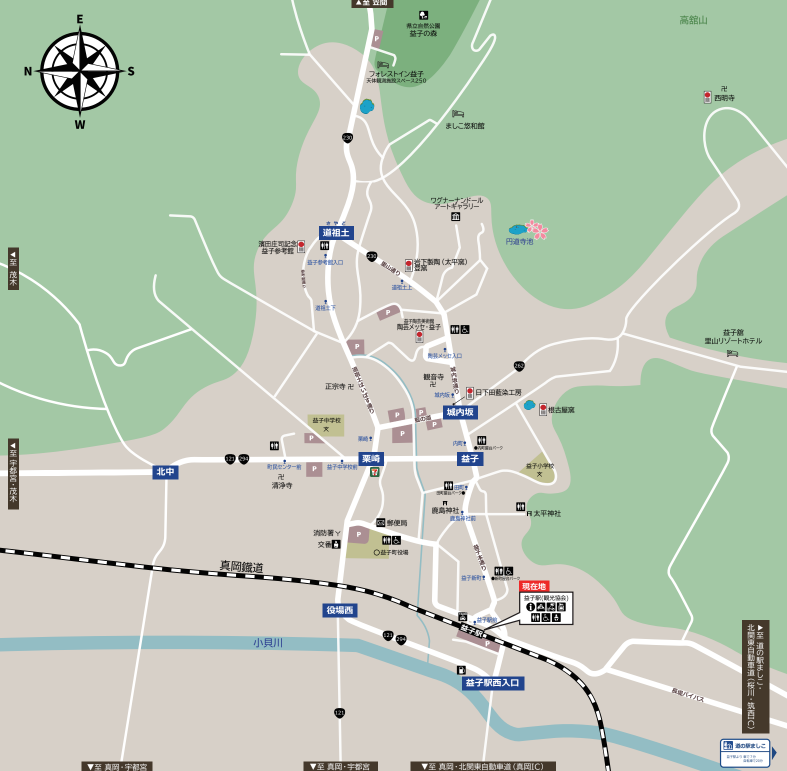 町内(白地図)